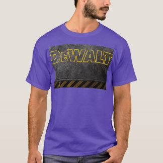 Camiseta dewalt, ferramentas pesadas sólidas