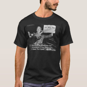 Camiseta Dewey Beats Truman Engraçado Oferece Botões De C