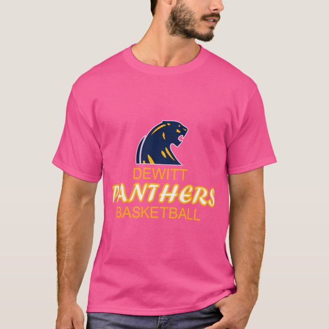 Camiseta Dewitt Segundo grau Panthers Basball (Frente)
