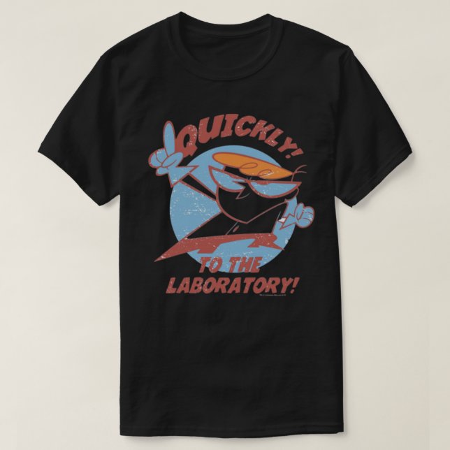 Camiseta Dexter Toon (Frente do Design)
