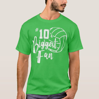 Camiseta Dez anos 10 Maior Pai de Voleibol de Vela Mãe
