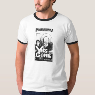 Camiseta Dez anos idos comem seu Tshirt de série