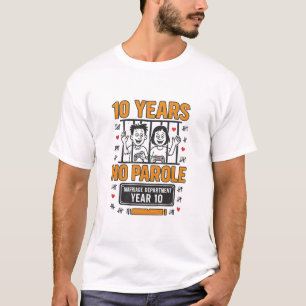 Camiseta DEZ ANOS, SEM PAROLE 10º Aniversário