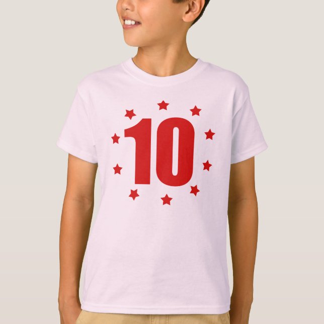 Camiseta DEZ Estrelas 10º ANIVERSÁRIO (Frente)