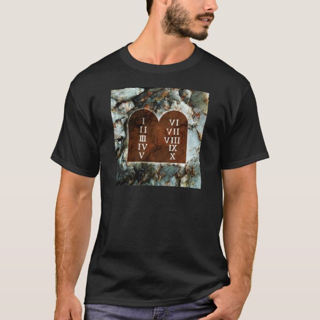 Camiseta Dez Mandamentos (Frente)