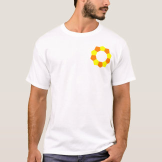Camiseta Dez Pentágonos no bolso - OY
