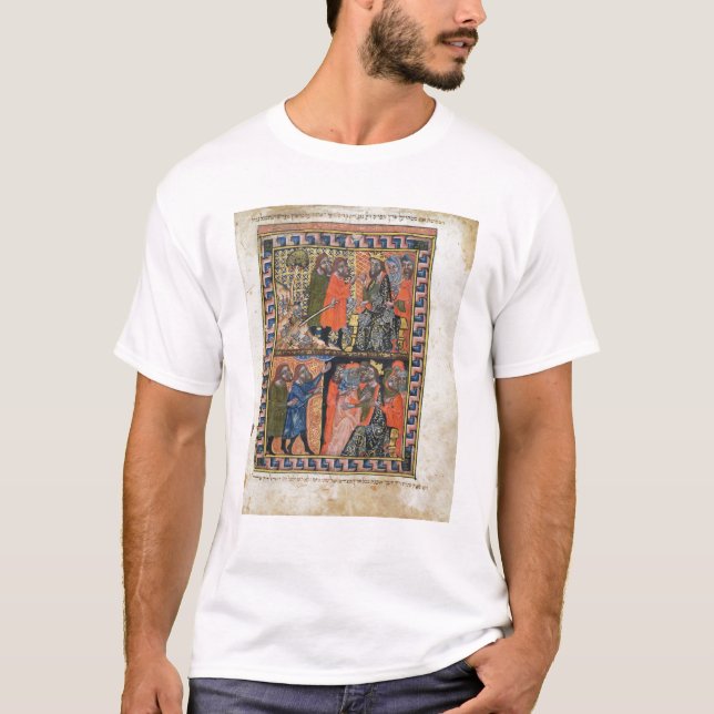Camiseta Dez pragas de Egipto TtoB; o praga de (Frente)