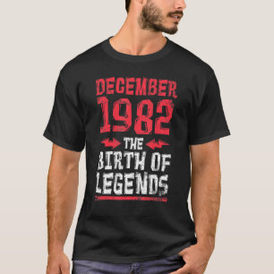 Camiseta Dezembro De 1982 O Pássaro Das Lendas Feliz Meu An