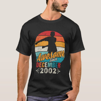 Camiseta Dezembro De 2002 Aniversário Presente Por 17 Anos