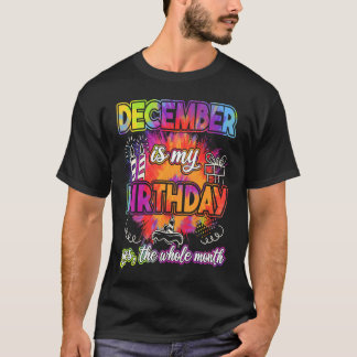 Camiseta Dezembro É Meu Aniversário