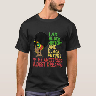 Camiseta Dezembro É Meu Dia da Independência Mulheres Negra