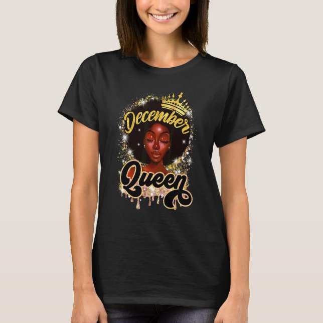 Camiseta Dezembro Rainha Negra Rainha Negra (Frente)