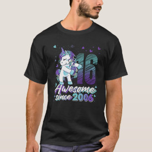 Camiseta Dezesseis Anos Presentes Unicórnio Flexibindo 16