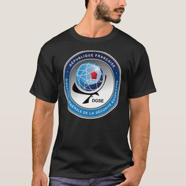 Camiseta DGSE FRANCÊS INTELLIGENCE SERVICE Classic T-Shirt (Frente)