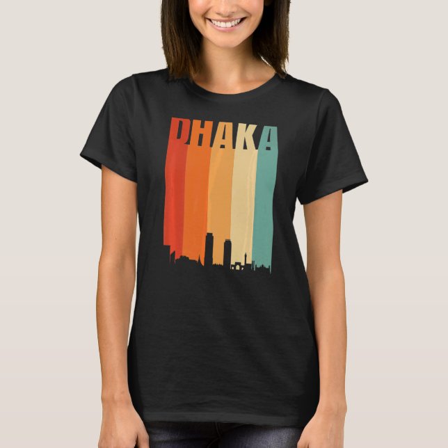 Camiseta Dhaka Skyline (Frente)