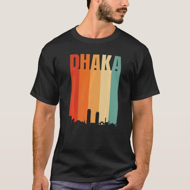 Camiseta Dhaka Skyline (Frente)