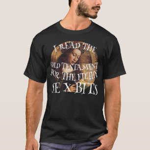 CAMISETA DHS FBI CBP LEIA O ANTIGO TESTAMENTO PARTES S E X