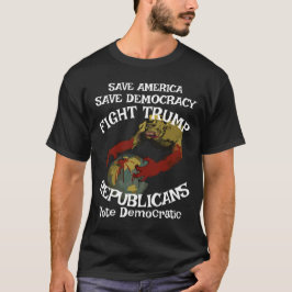 Camiseta DHS FBI CBP Satan Trump 1 2 3 4 5 6 7 8 9 10 11 12