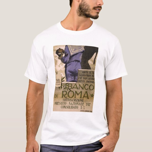 Camiseta Di banco Roma (Frente)
