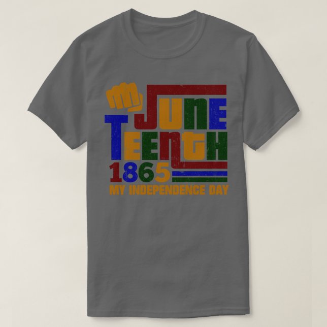 Camiseta Dia 18 de junho de 1865 (Frente do Design)