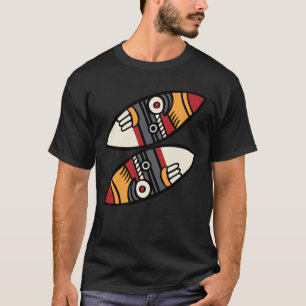 Camiseta Dia 18 do Calendário Asteca - Tecpatl