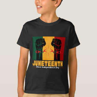 Camiseta Dia 19 de junho de 1865 da Independência Negra