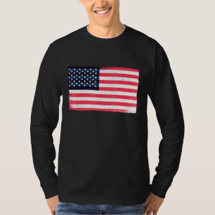 Camiseta Dia 1 da Independência Gráfica Americana