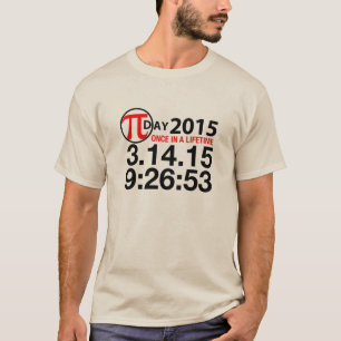 Camiseta Dia 2015 do Pi
