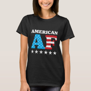 Camiseta Dia 4 de julho, American Af Usa Gift
