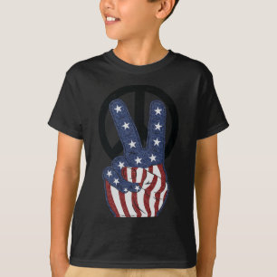 Camiseta Dia 4 de julho Dia da Independência da América Ama