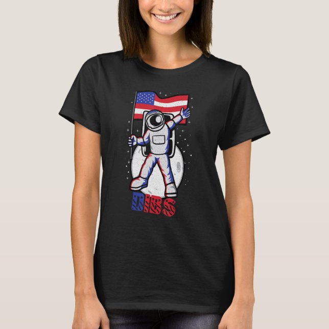 Camiseta Dia 4 de julho Dia da Independência dos Estados Un (Frente)