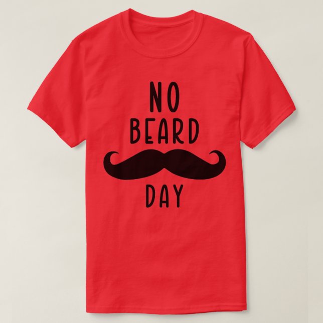 Camiseta Dia 4 sem barba (Frente do Design)