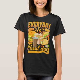 Camiseta Dia a dia Cheat Comida Cotações Cheat Refeição