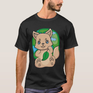 Camiseta Dia a dia Dingo Ama o Dia Mundial da Terra Recicla