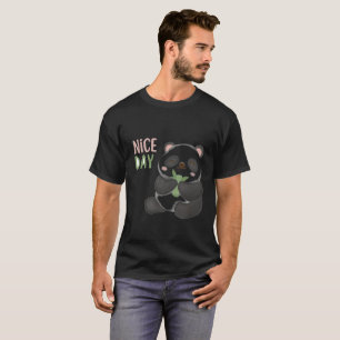 Camiseta Dia Agradável Amante de Cachorro Legal e