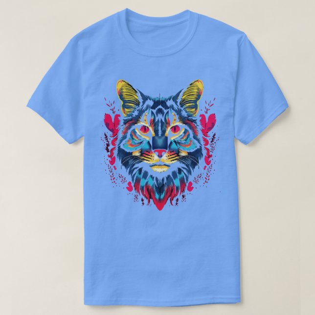 Camiseta Dia Americano Bobcat Valentine (Frente do Design)
