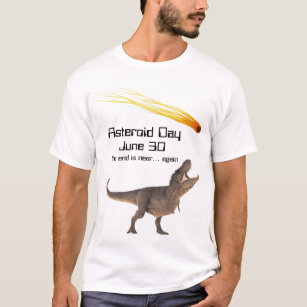 Camiseta Dia Asteroide 30 de junho