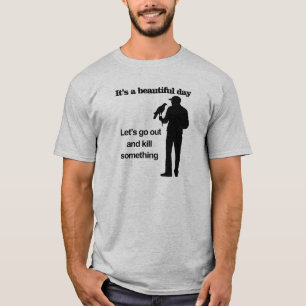 Camiseta Dia bonito para a falcoaria
