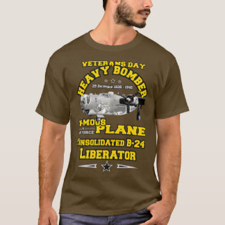 Camiseta Dia Consolidado dos Veteranos do Liberador B24
