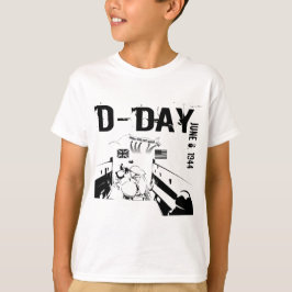 Camiseta DIA-D 6 de junho de 1944