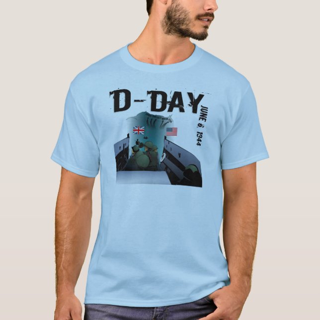Camiseta DIA-D 6 de junho de 1944 (Frente)