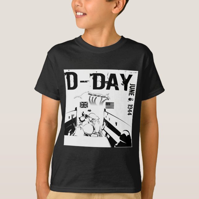 Camiseta DIA D 6 de junho de 1944 (Frente)