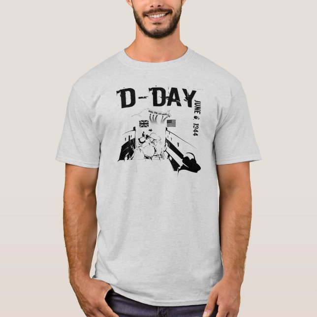 Camiseta DIA-D 6 de junho de 1944 (Frente)