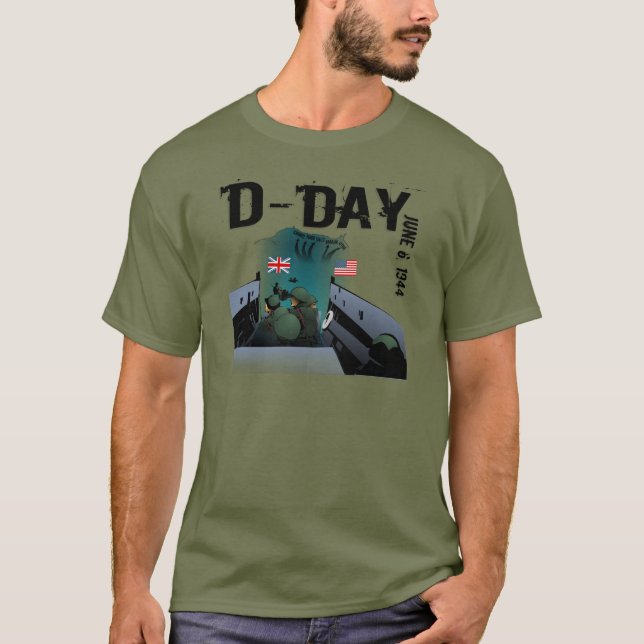 Camiseta DIA D 6 de junho de 1944 (Frente)