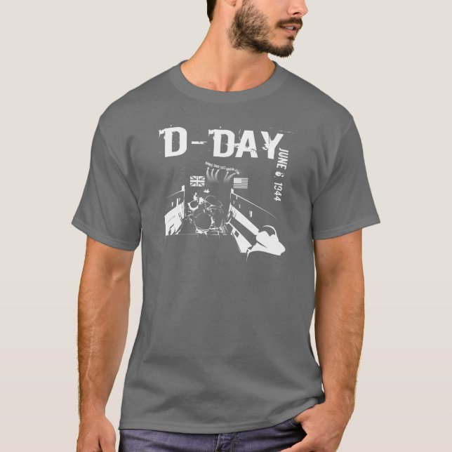 Camiseta DIA D 6 de junho de 1944 (Frente)