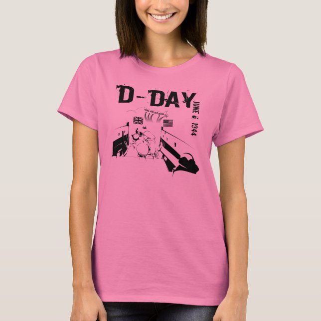 Camiseta DIA-D 6 de junho de 1944 (Frente)