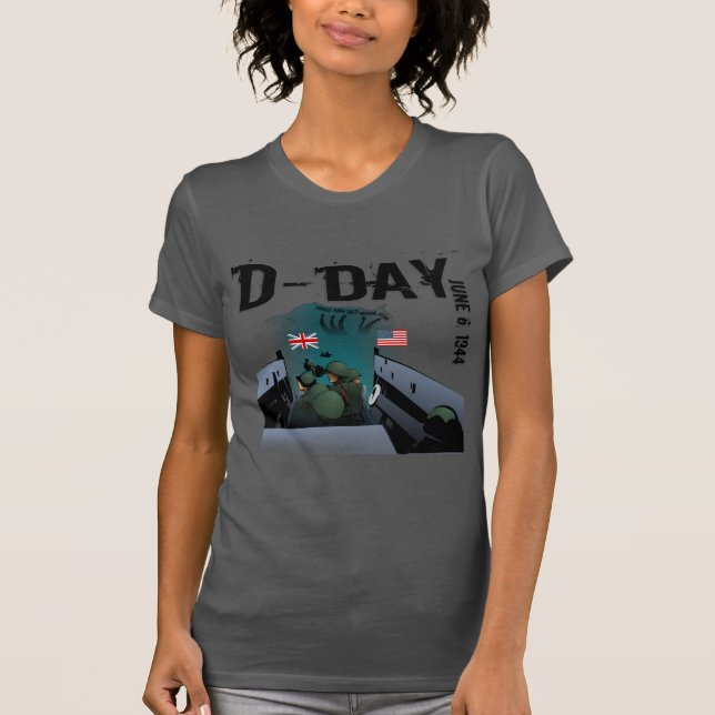 Camiseta DIA-D 6 de junho de 1944 (Frente)
