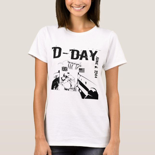 Camiseta DIA D 6 de junho de 1944 (Frente)