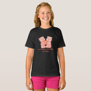 CAMISETA DIA DA AMIZADE MELHOR AMIGO, URSOS ENGRAÇADOS AMIG