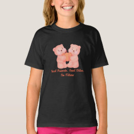CAMISETA DIA DA AMIZADE MELHOR AMIGO, URSOS ENGRAÇADOS AMIG